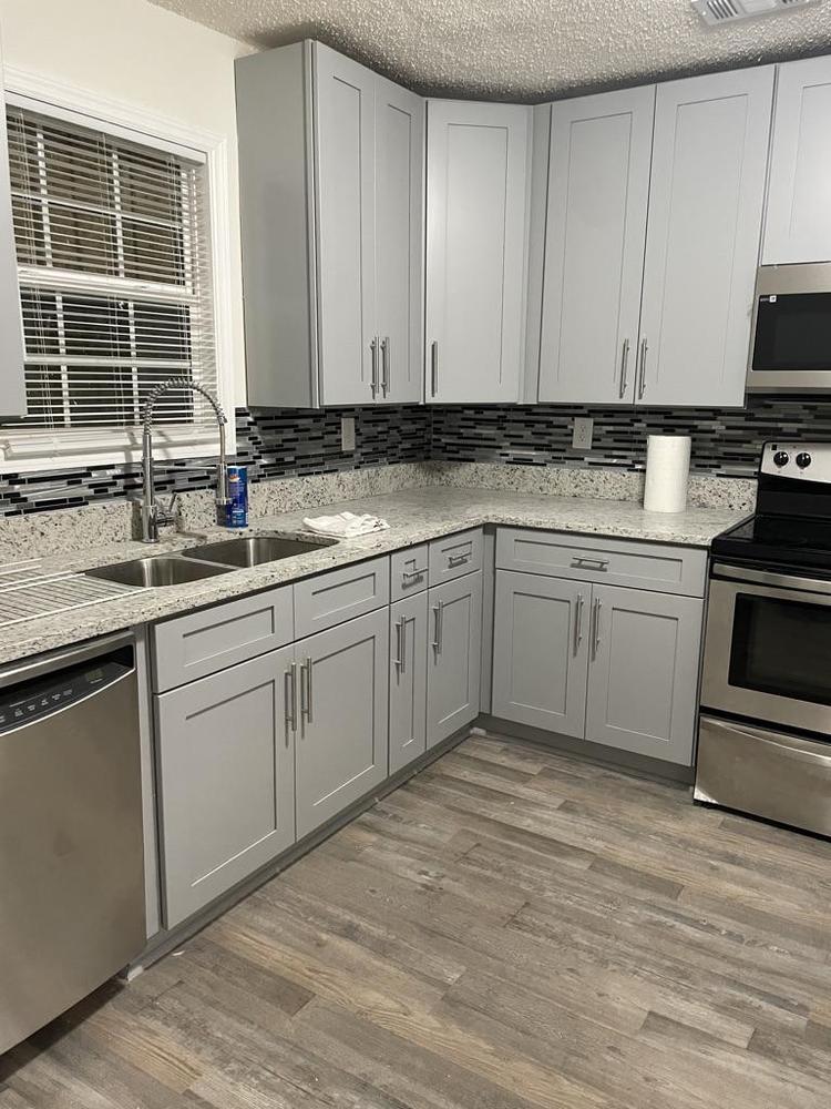 Common spaces including the kitchen