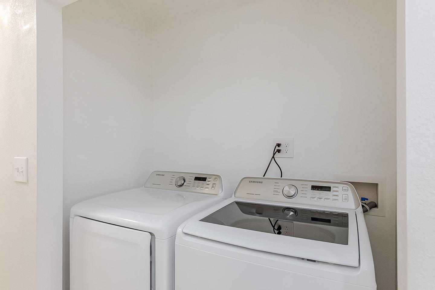 Common spaces including the kitchen