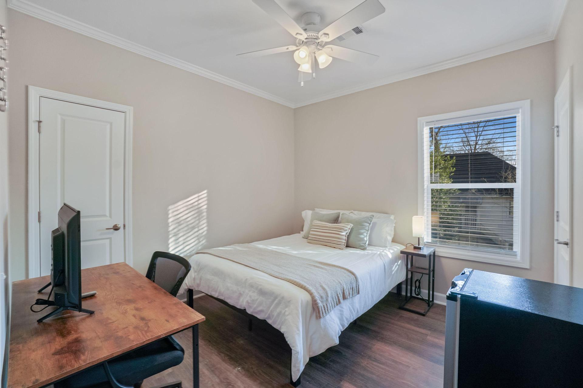 Be the first person to live in this room! Mattress cover included. *Bed linens not included