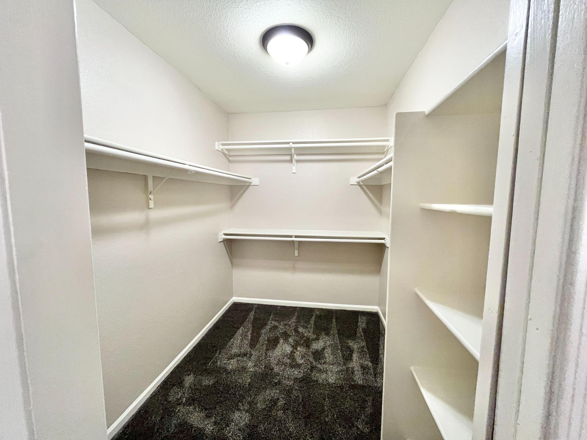 BEDROOM 5 - WALK IN CLOSET