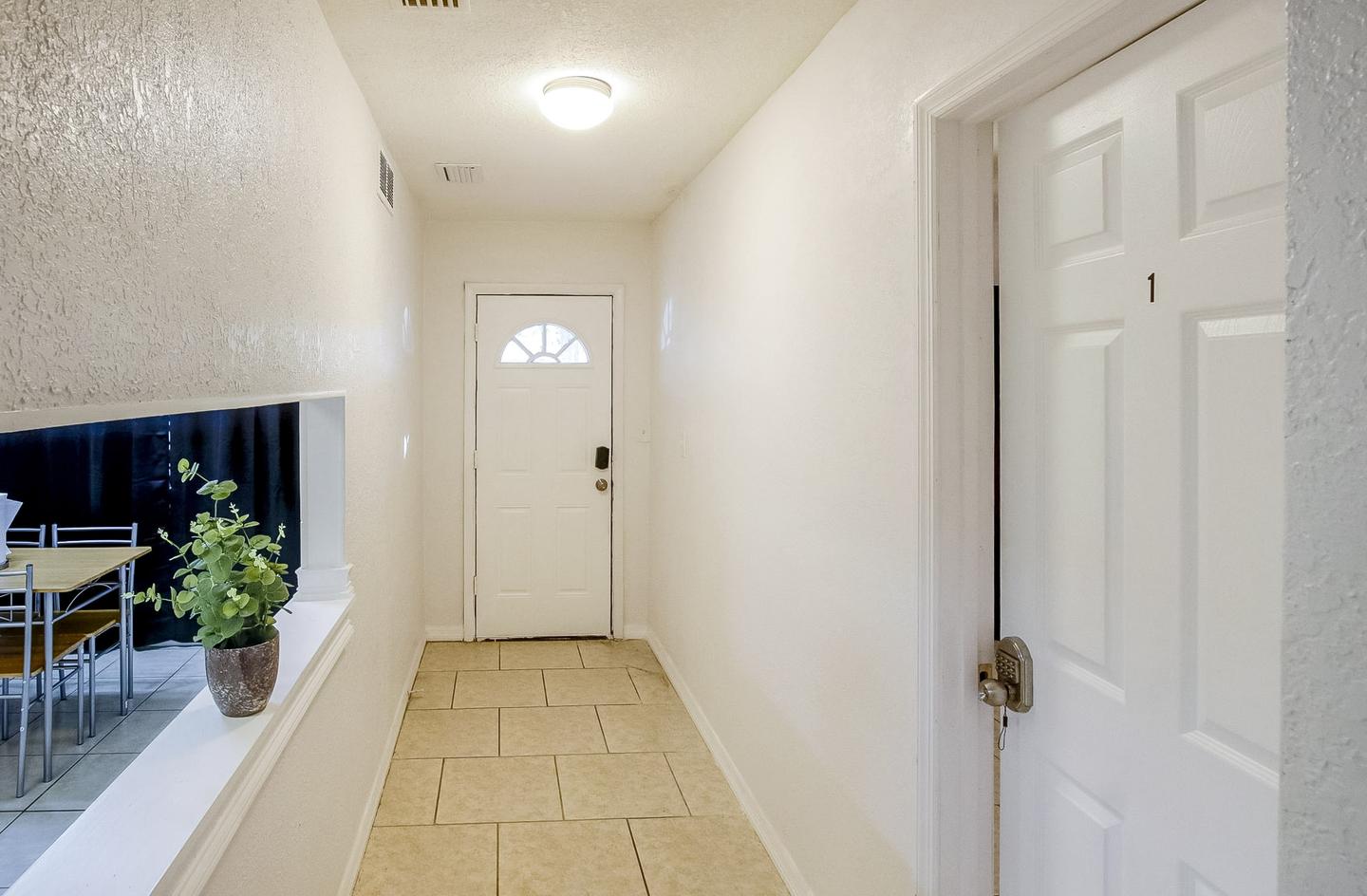 Common spaces including the kitchen