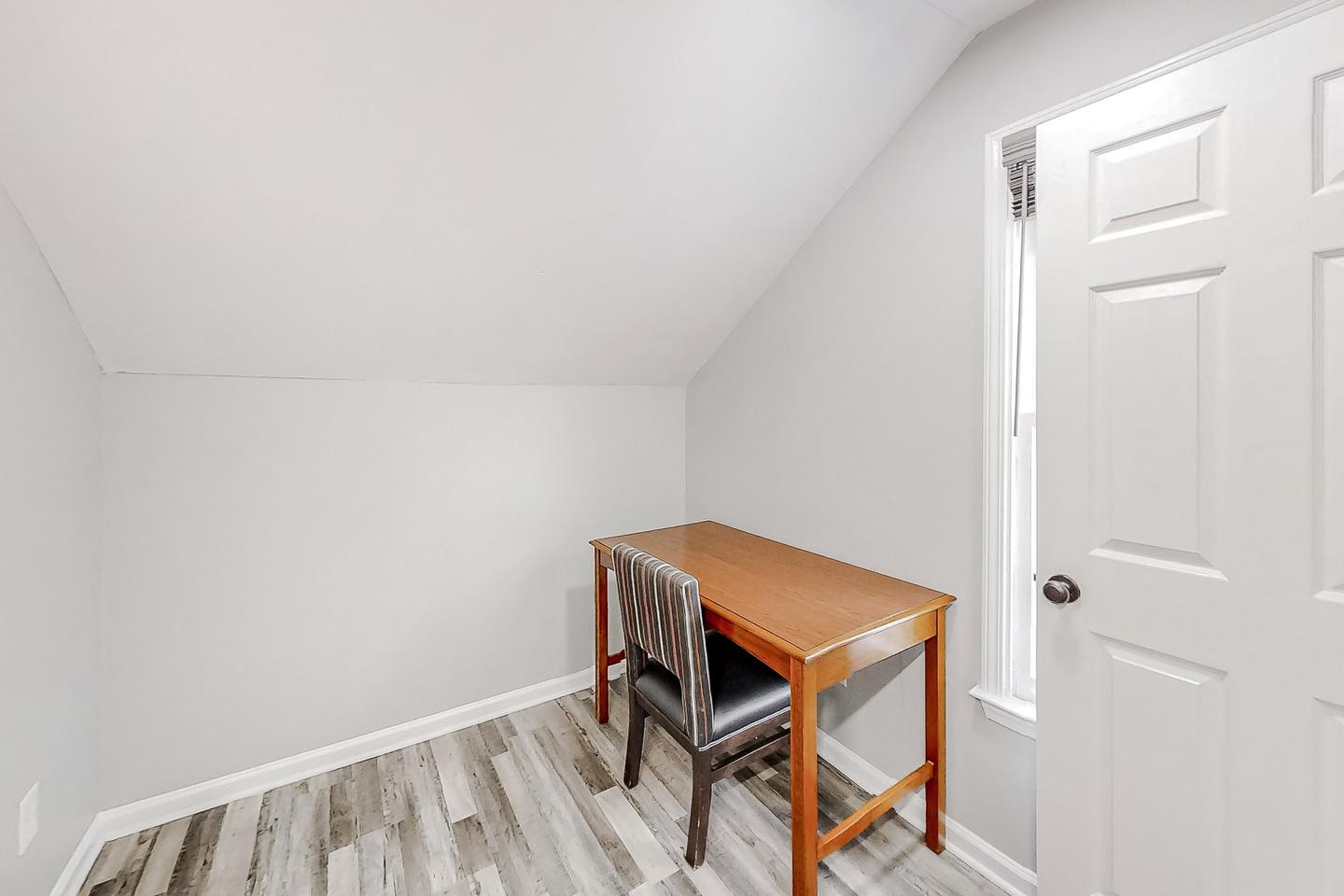 Common spaces including the kitchen