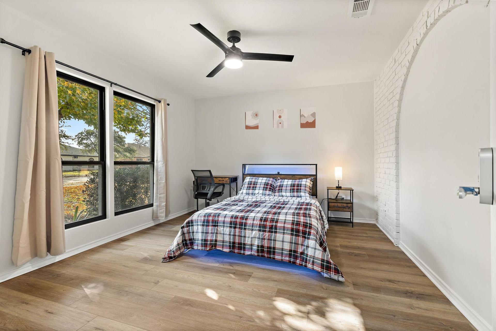 Smart TV, Smart Bed, Smart Fan, Smart Wi-Fi Lock, Office Table & Chair, Wardrobe