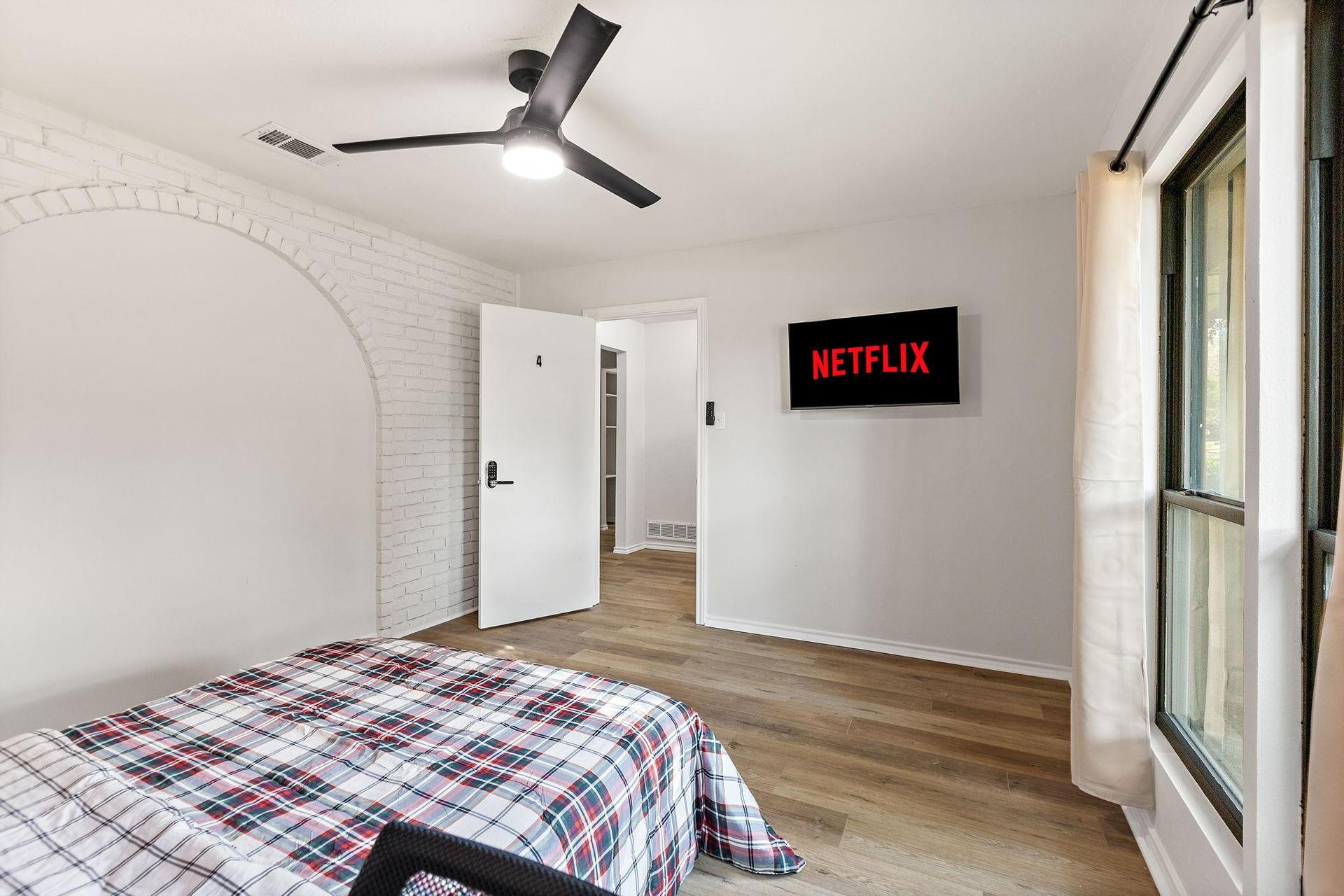 Smart TV, Smart Bed, Smart Fan, Smart Wi-Fi Lock, Office Table & Chair, Wardrobe