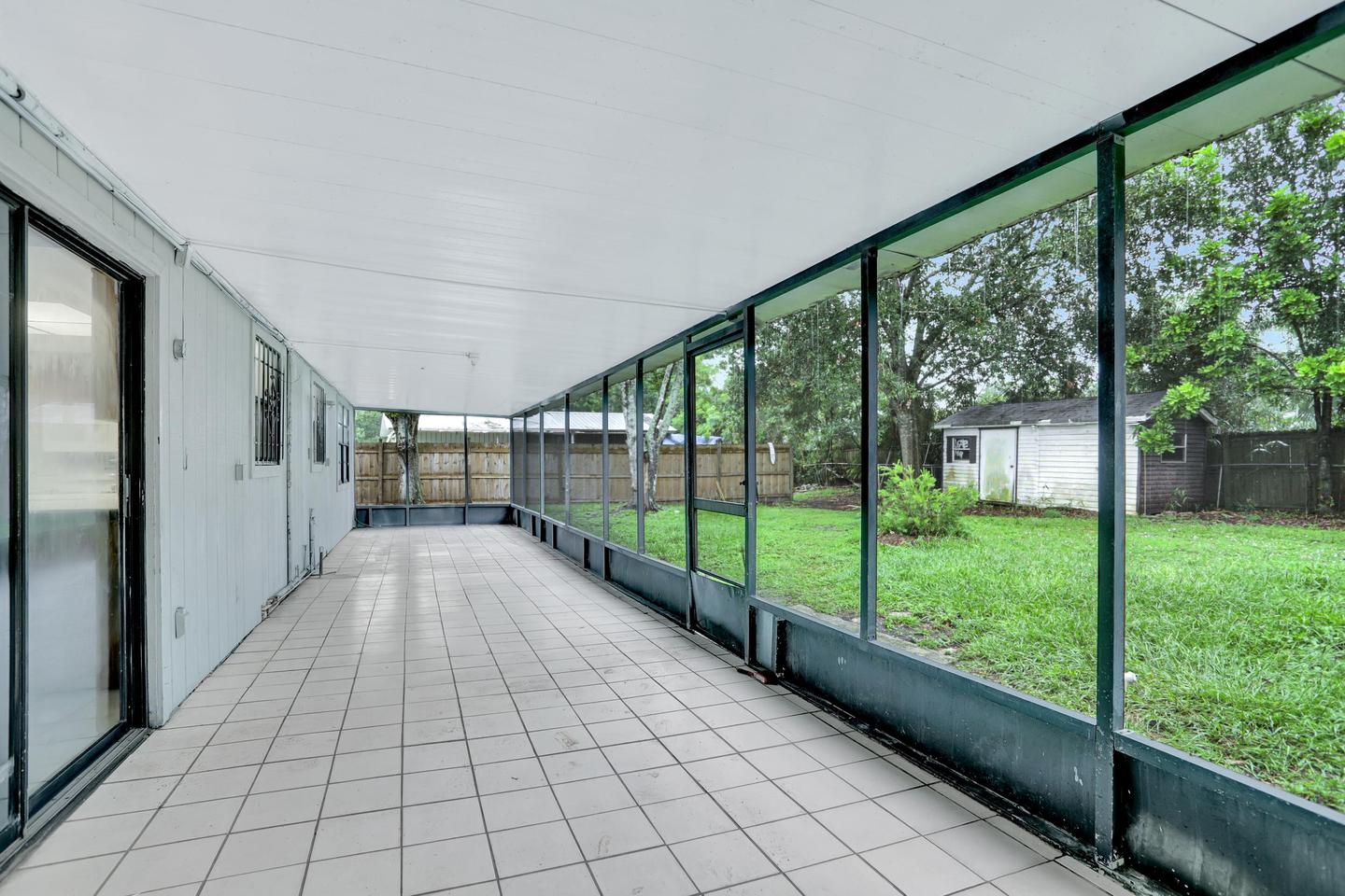 Common spaces including the kitchen