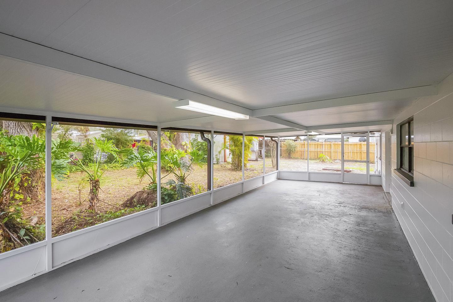 Common spaces including the kitchen