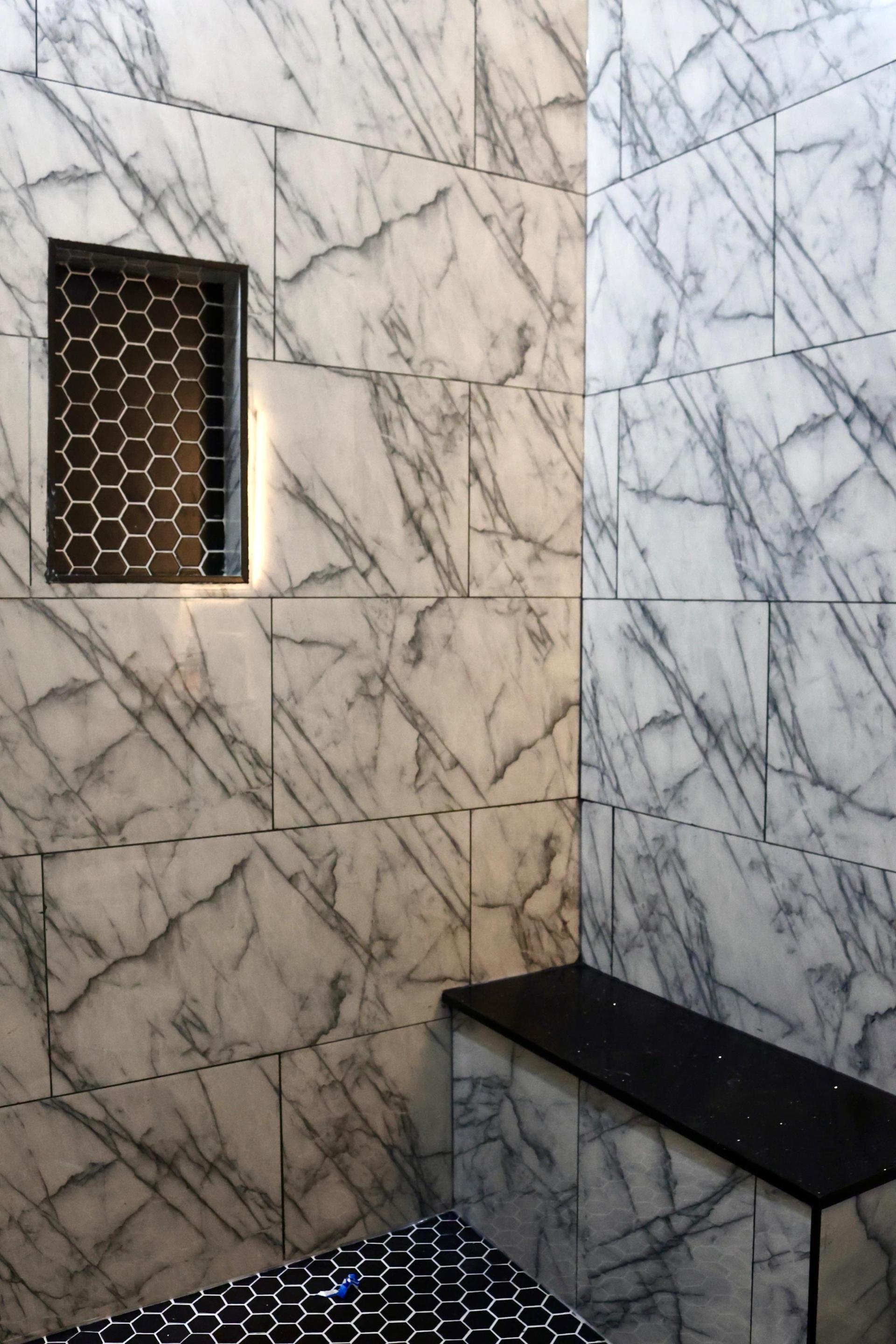 luxury bathroom finish