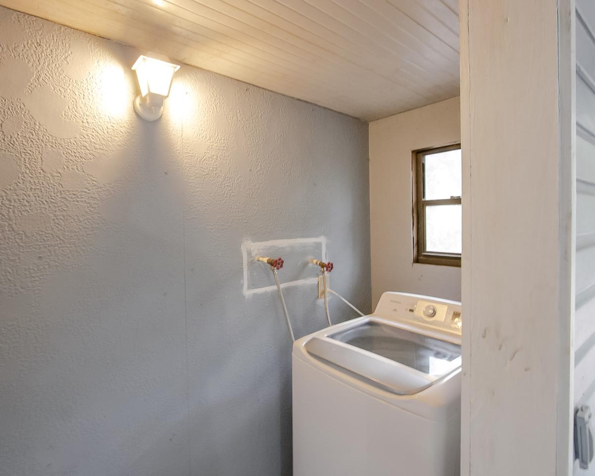 Common spaces including the kitchen