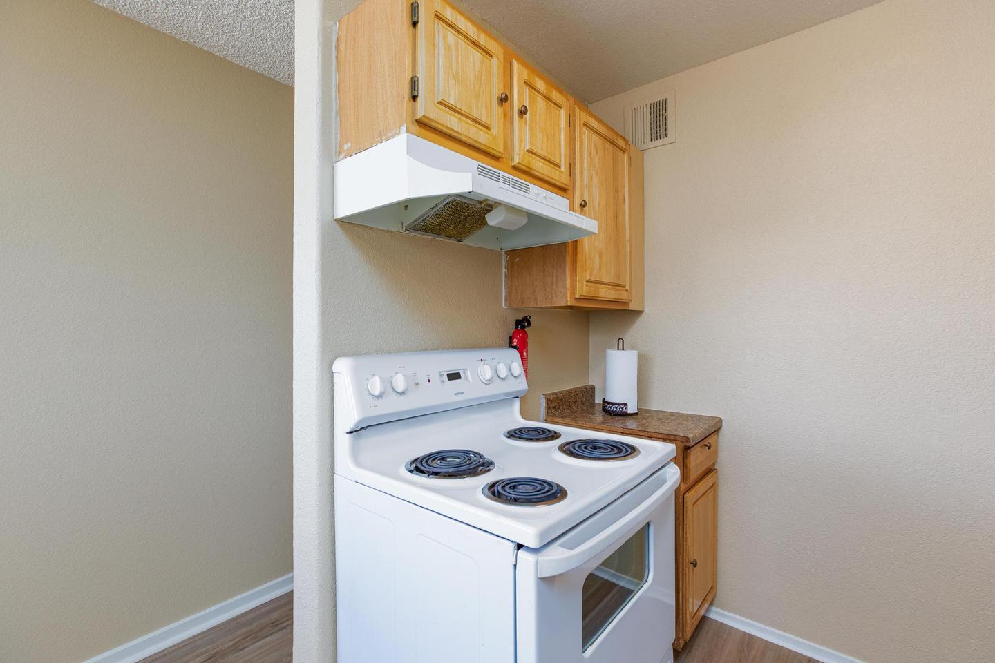 Common spaces including the kitchen