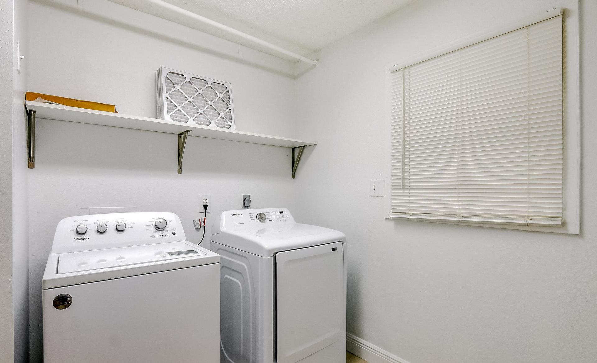Common spaces including the kitchen