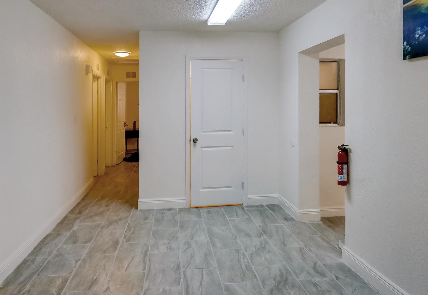 Common spaces including the kitchen