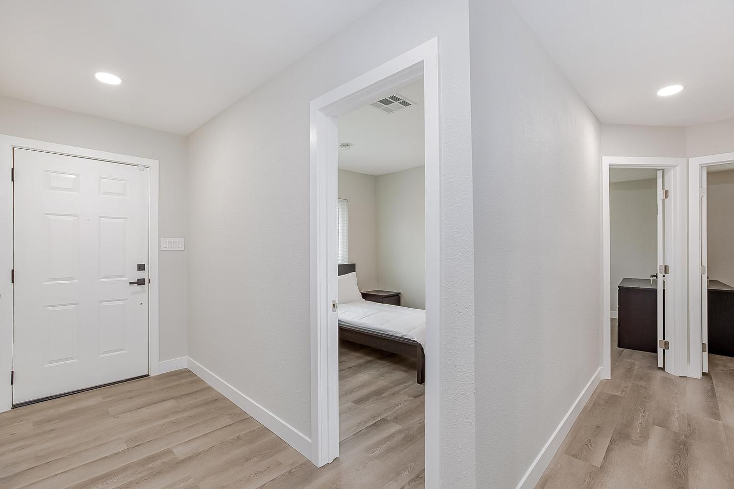 Common spaces including the kitchen