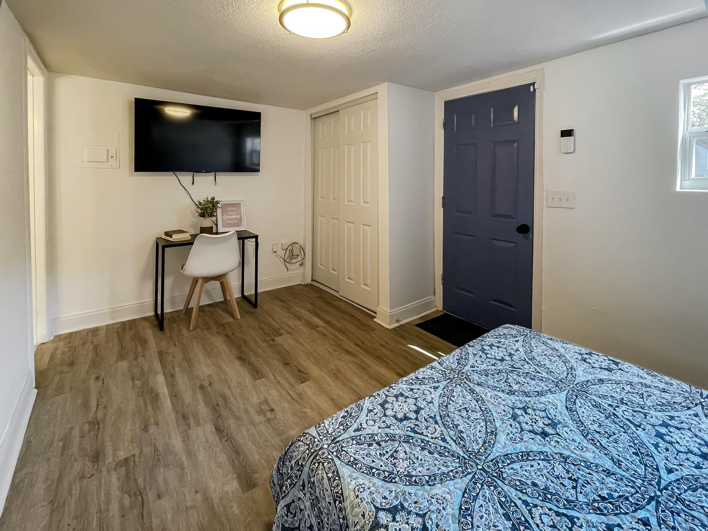Common spaces including the kitchen