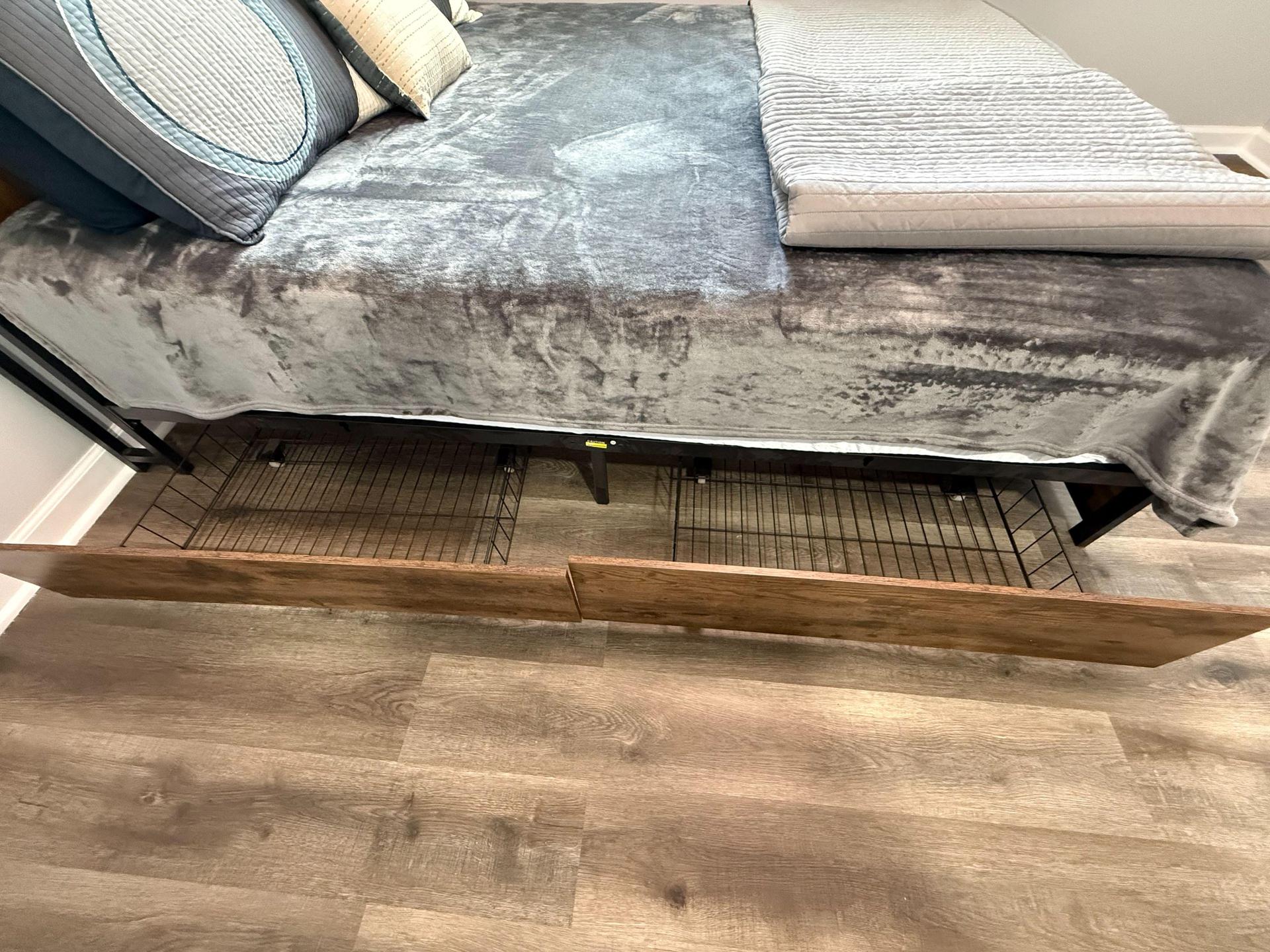 4 Under Beed Pull Out Drawers