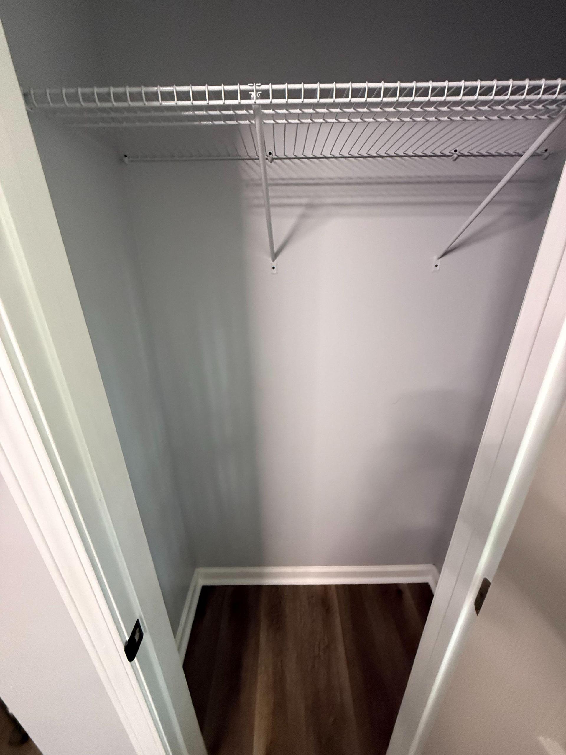 Full Size Reach in Closet