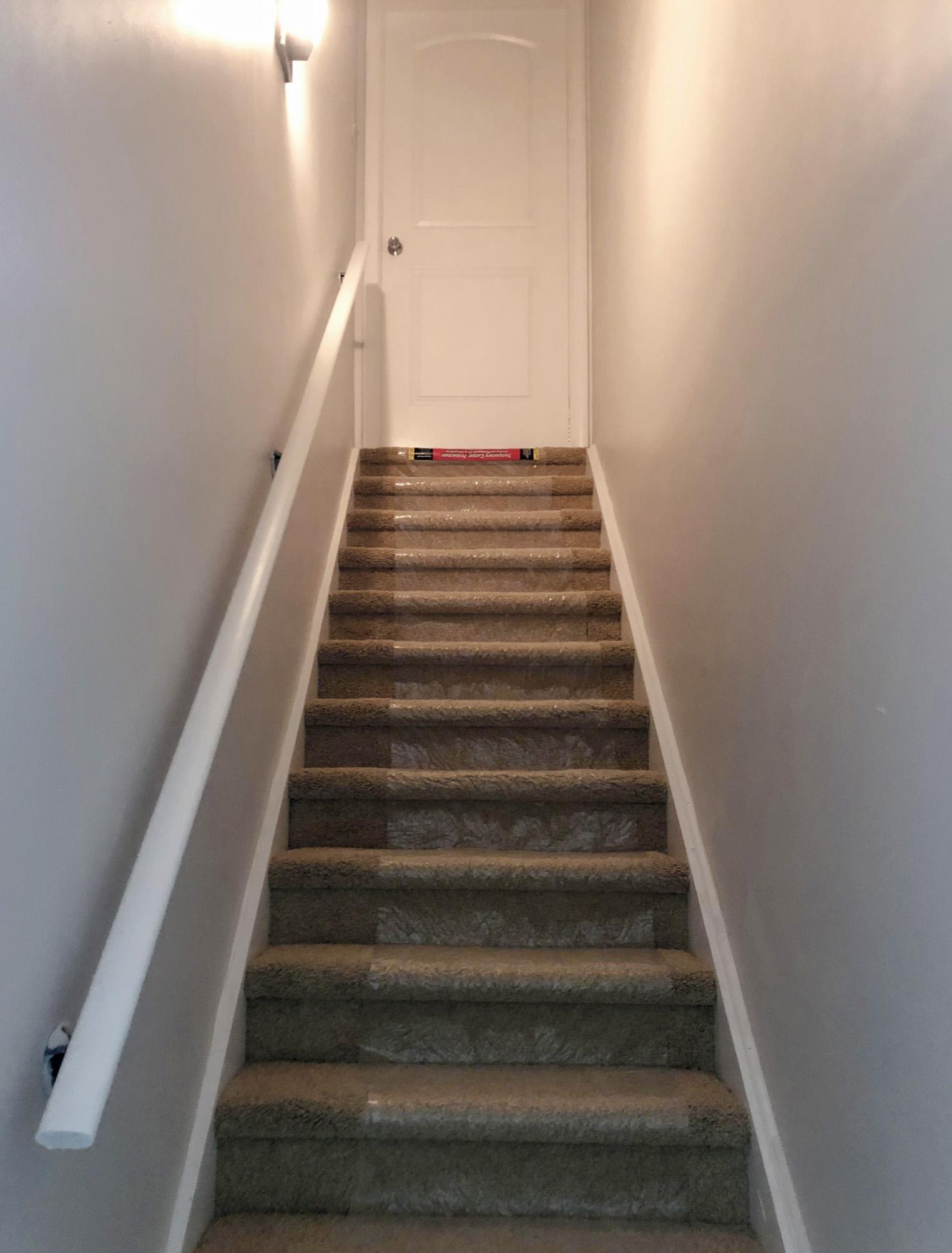 Steps for upper level