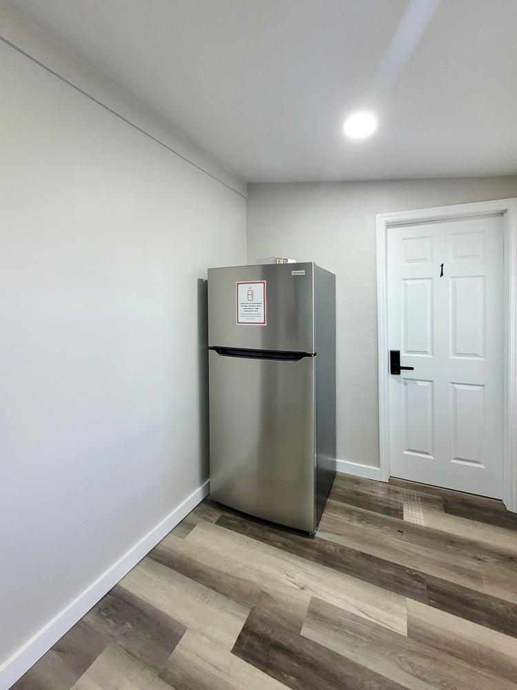 Common spaces including the kitchen