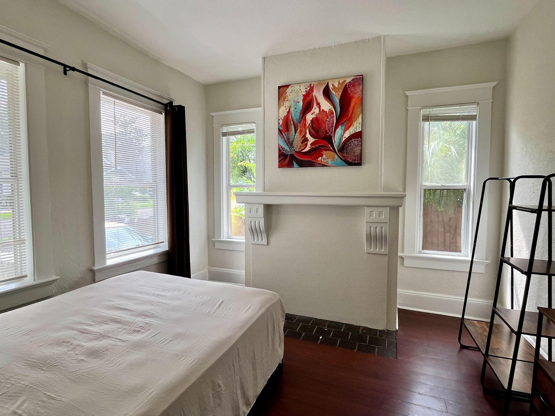 This room can also accomodate a  large chair with leg rest, for our more senior residents, please ask Ms Ve your host.