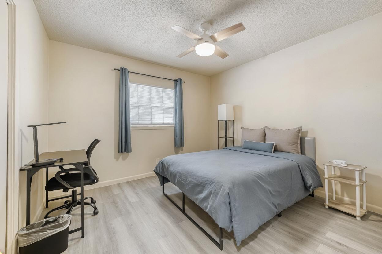 Bedding not included