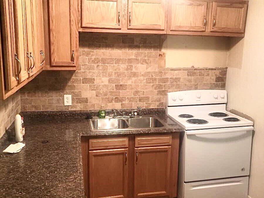 Common spaces including the kitchen