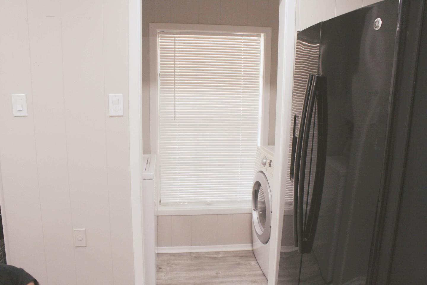 Common spaces including the kitchen