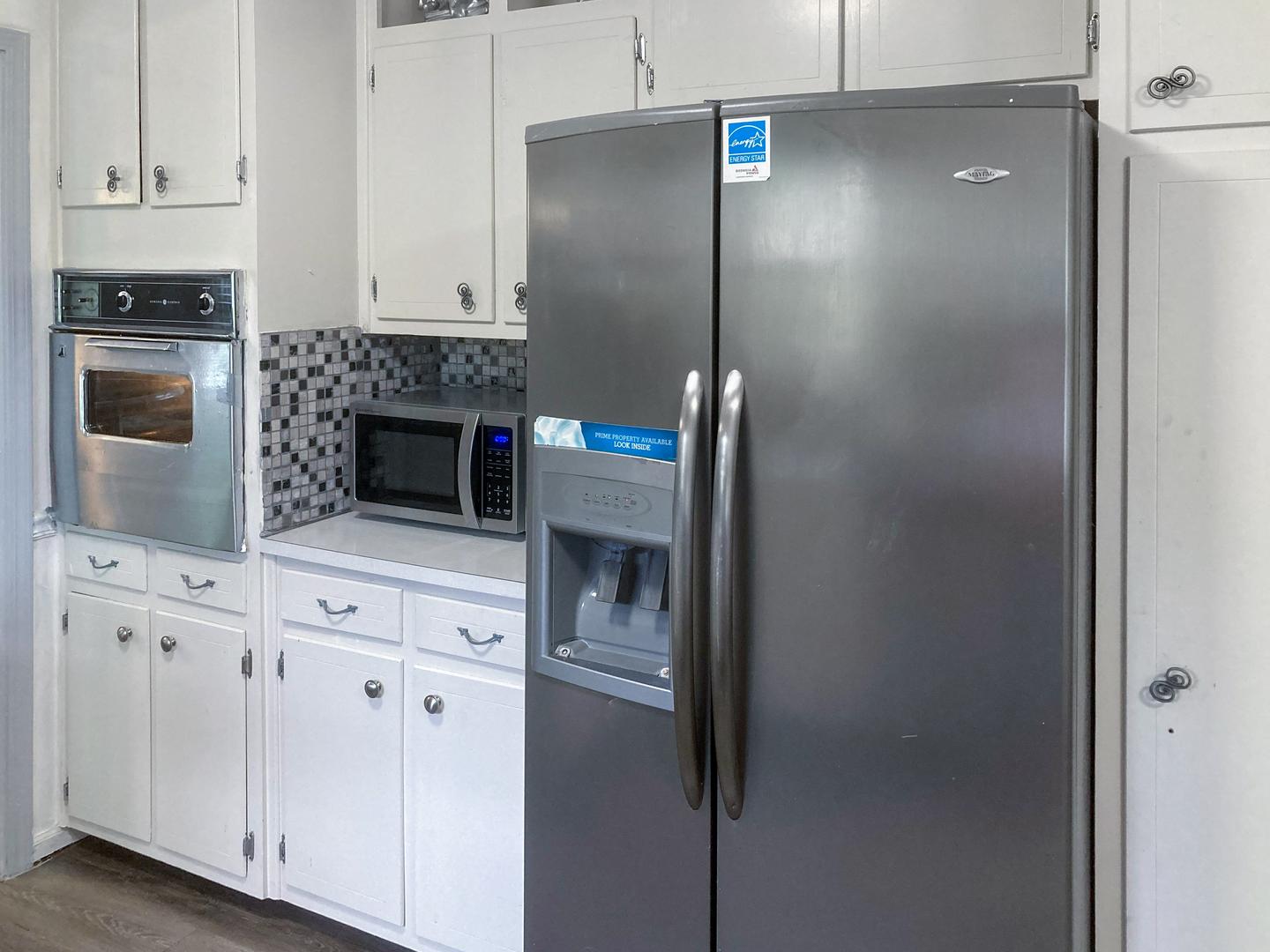 Common spaces including the kitchen