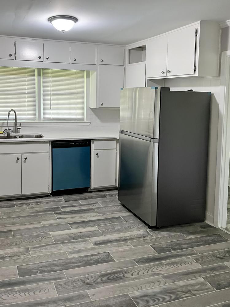 Common spaces including the kitchen