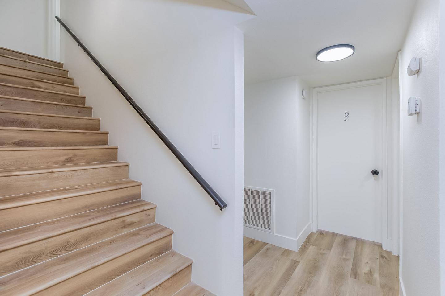 Common spaces including the kitchen