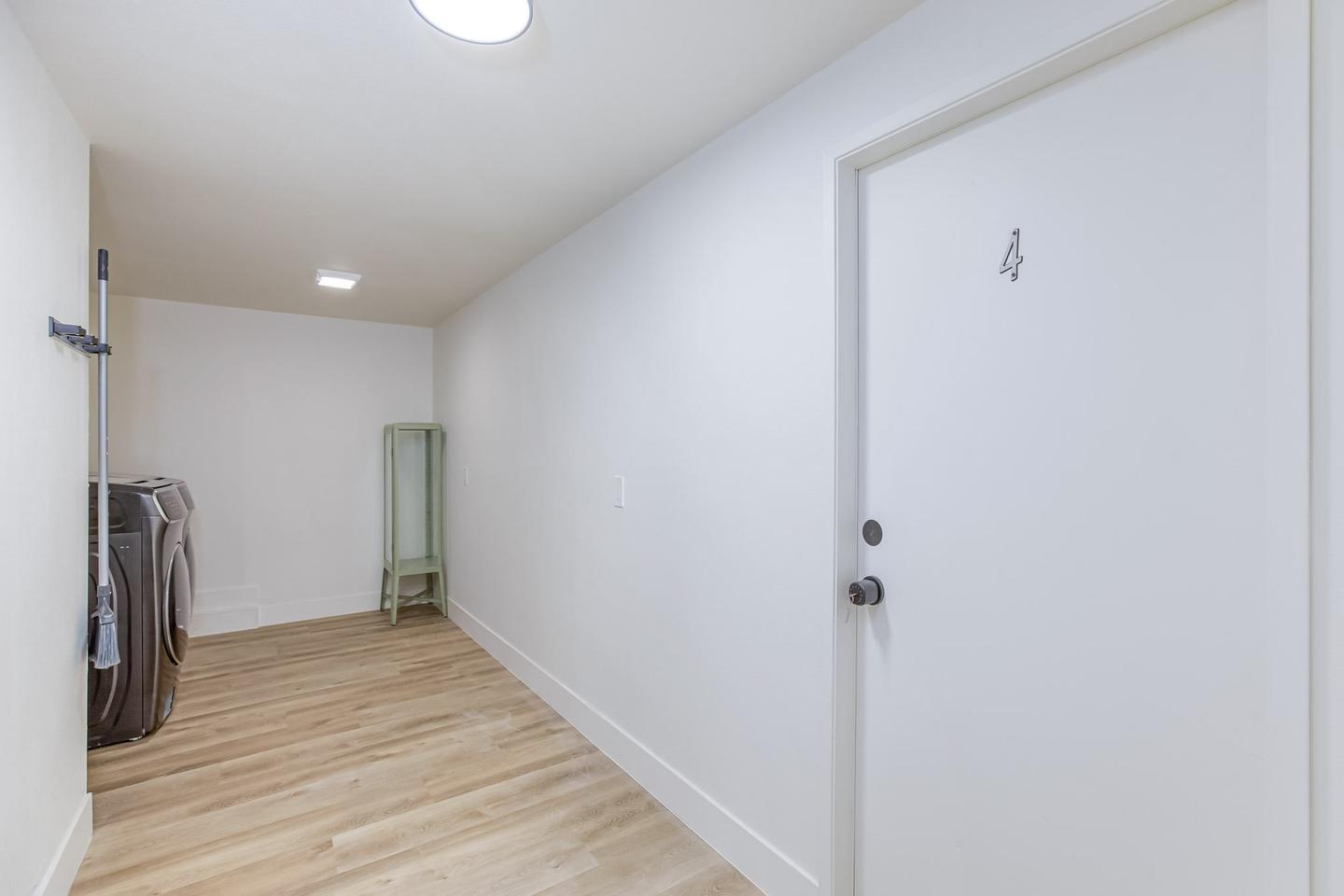 Common spaces including the kitchen