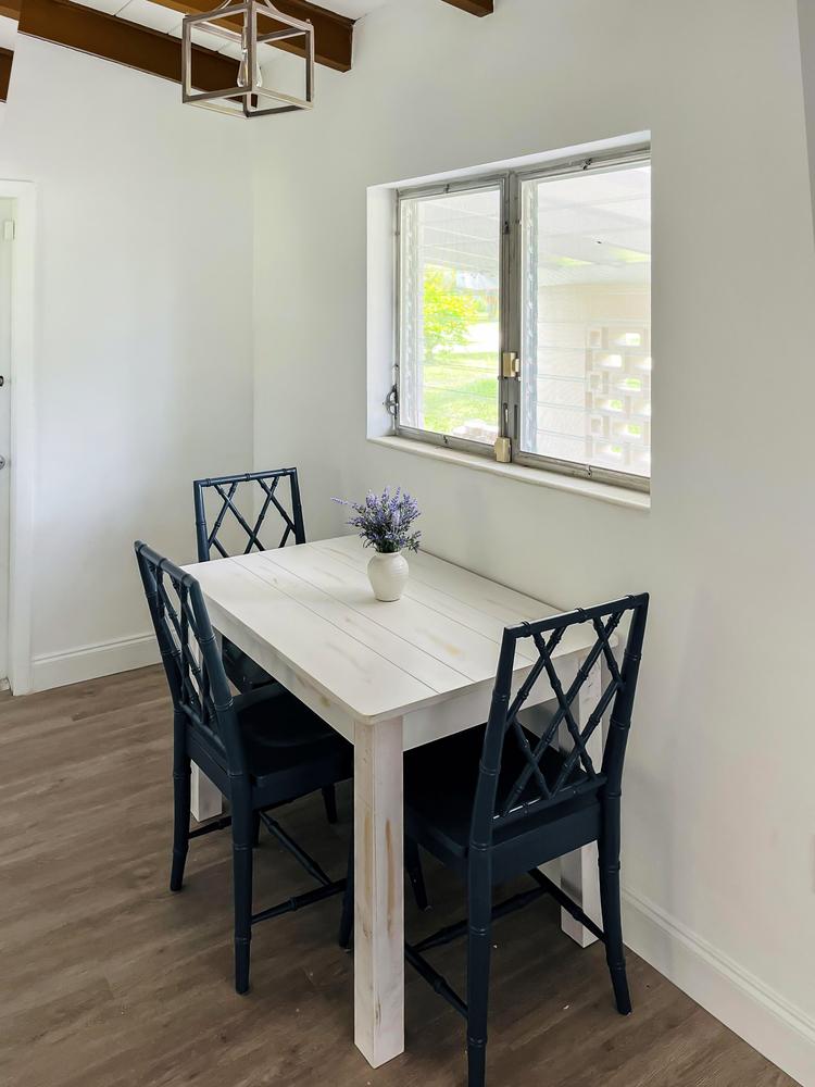 Common spaces including the kitchen
