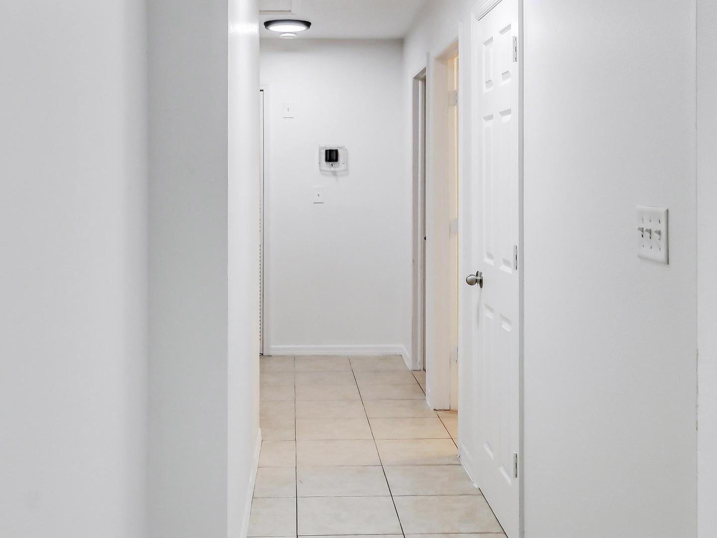 Common spaces including the kitchen