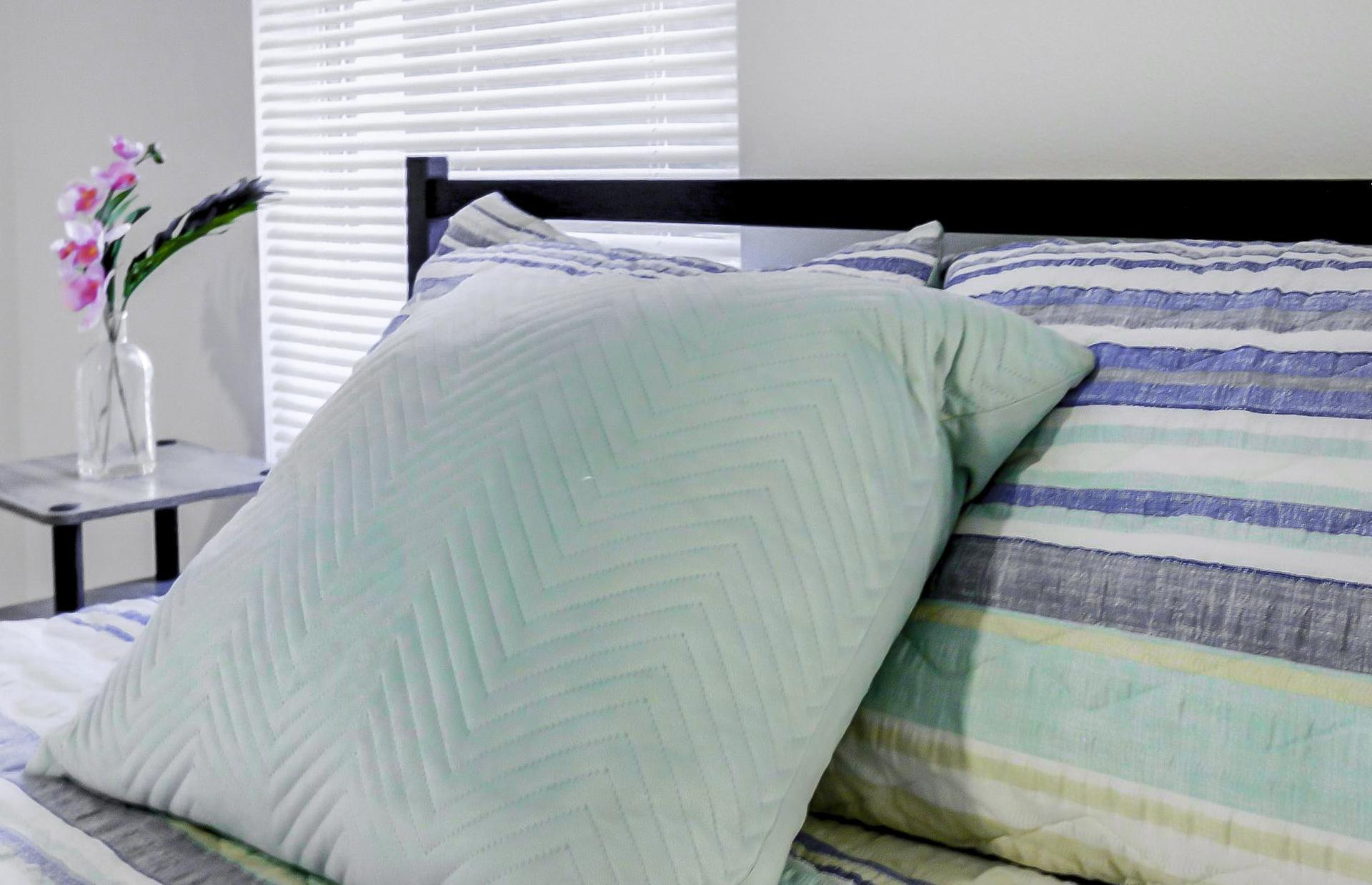 bedroom, detected:bed, window blind