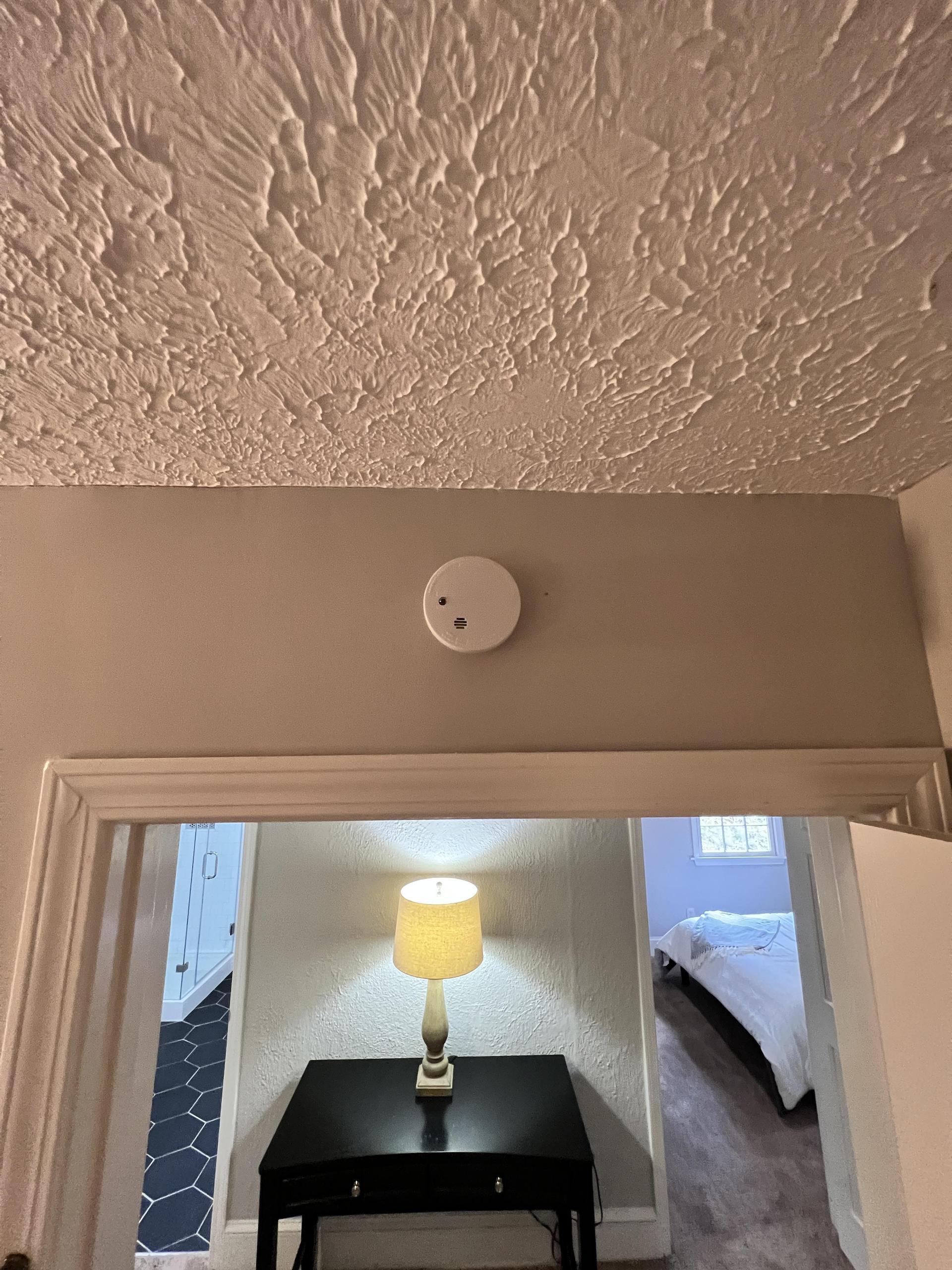 Room #5's smoke detector.
