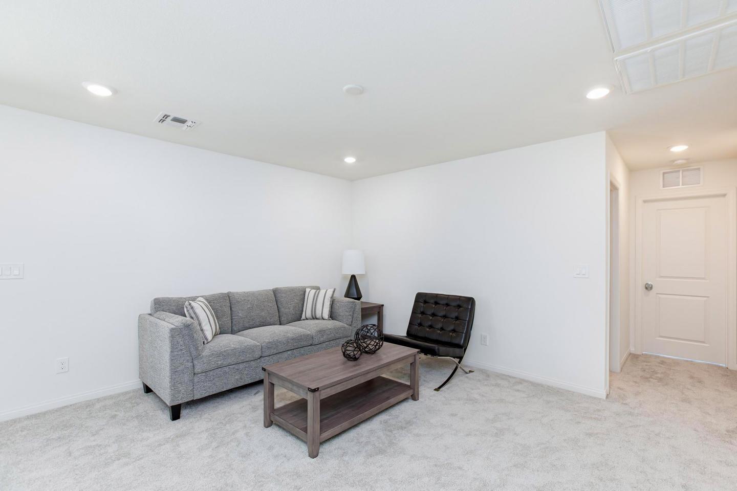 Common spaces including the kitchen