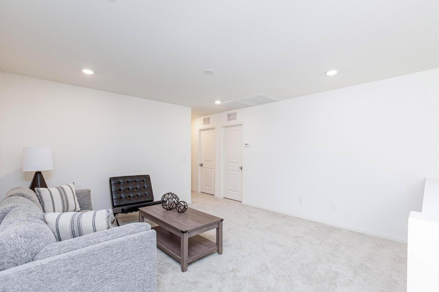 Common spaces including the kitchen