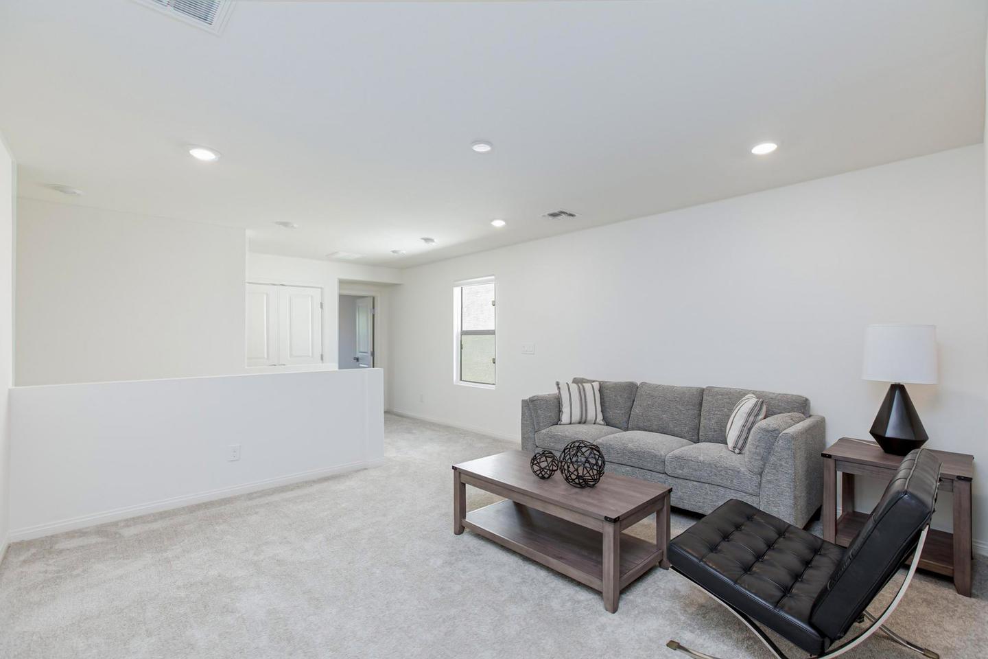Common spaces including the kitchen