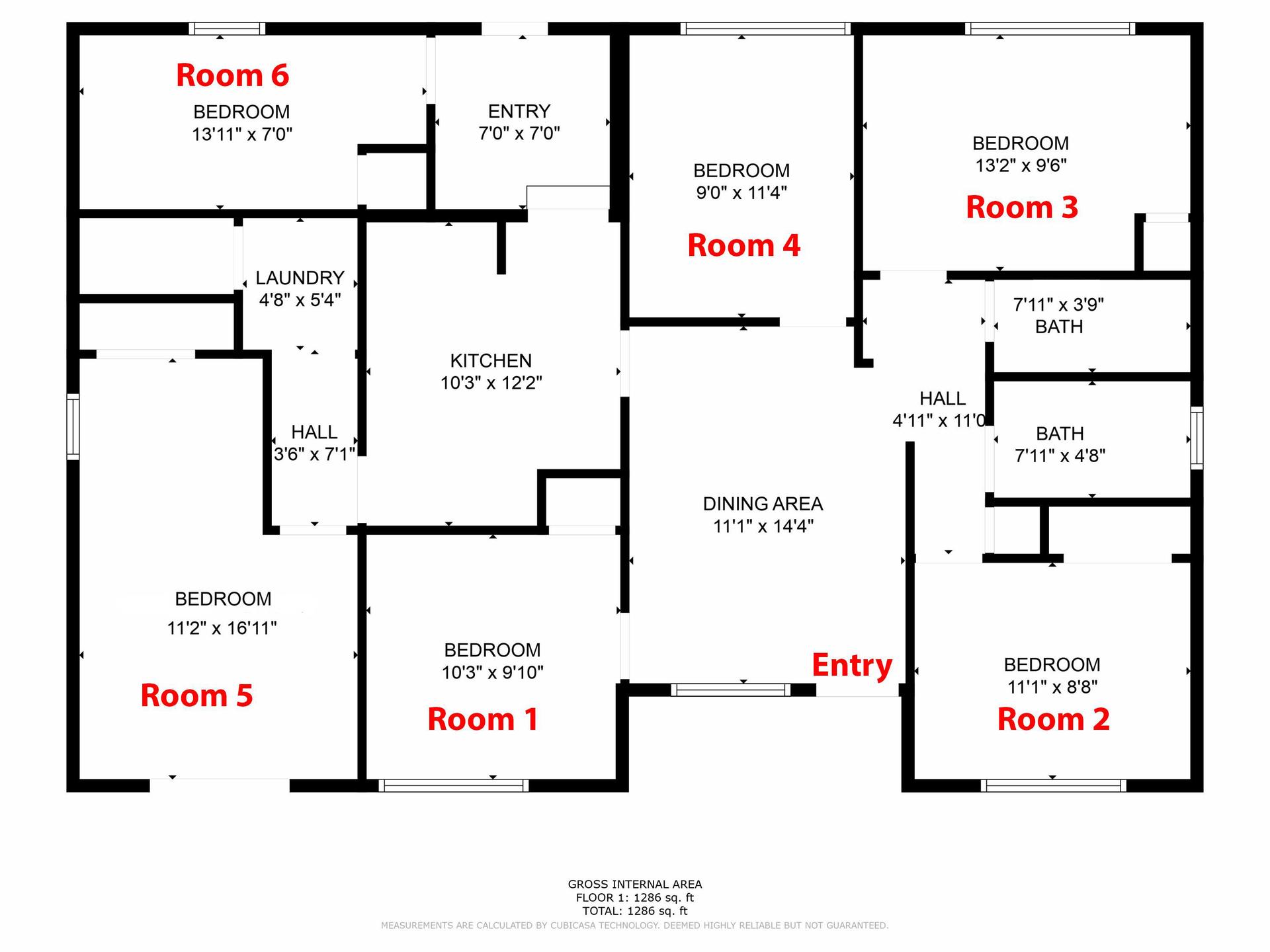 $0 Move-in smart tv and mini fridge in all rooms