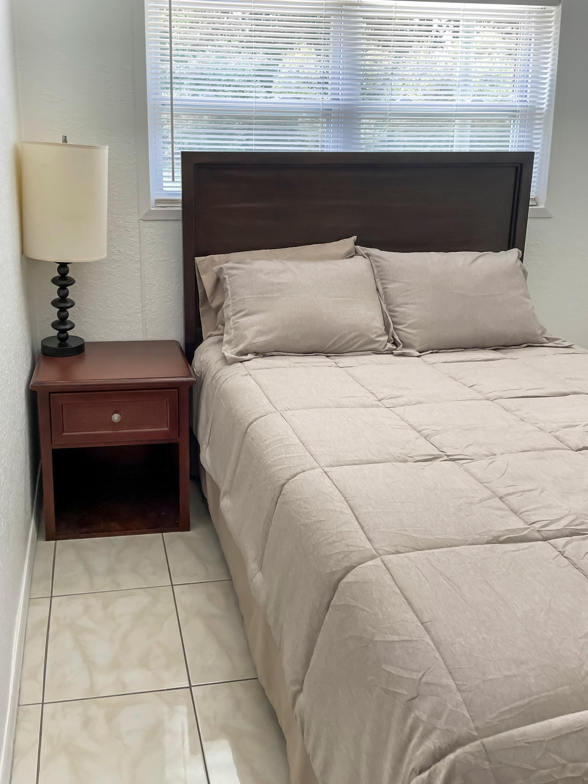 bedroom, detected:bed, window blind