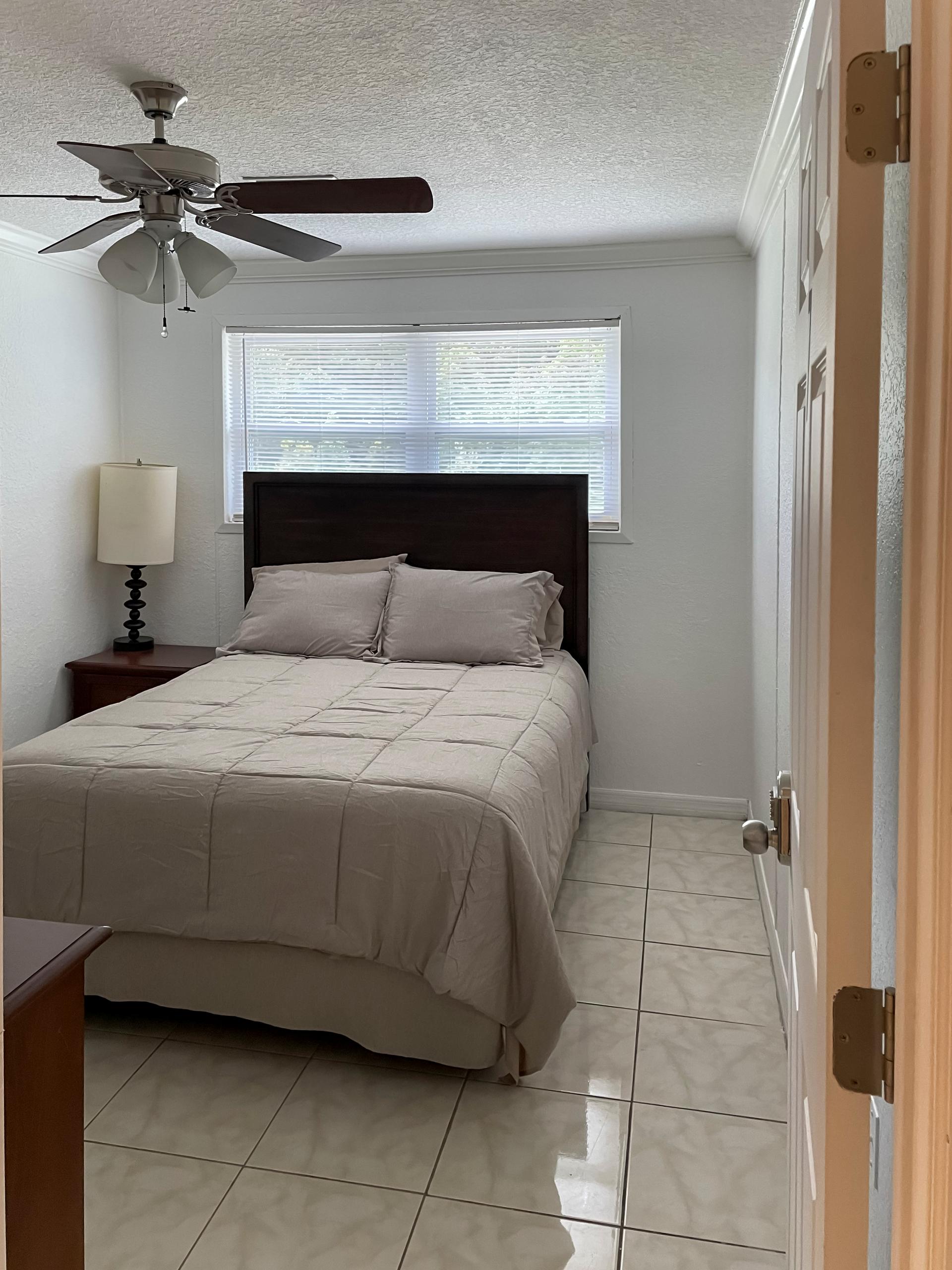 bedroom, detected:bed, ceiling fan