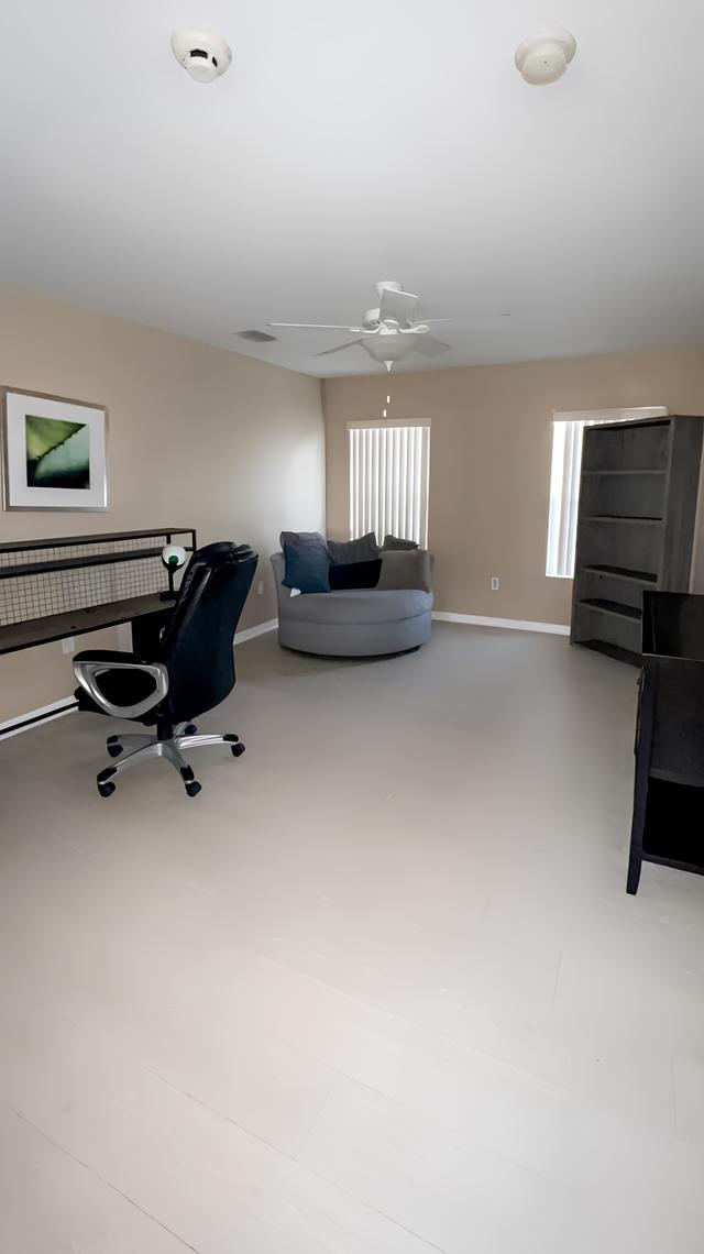 Common spaces including the kitchen
