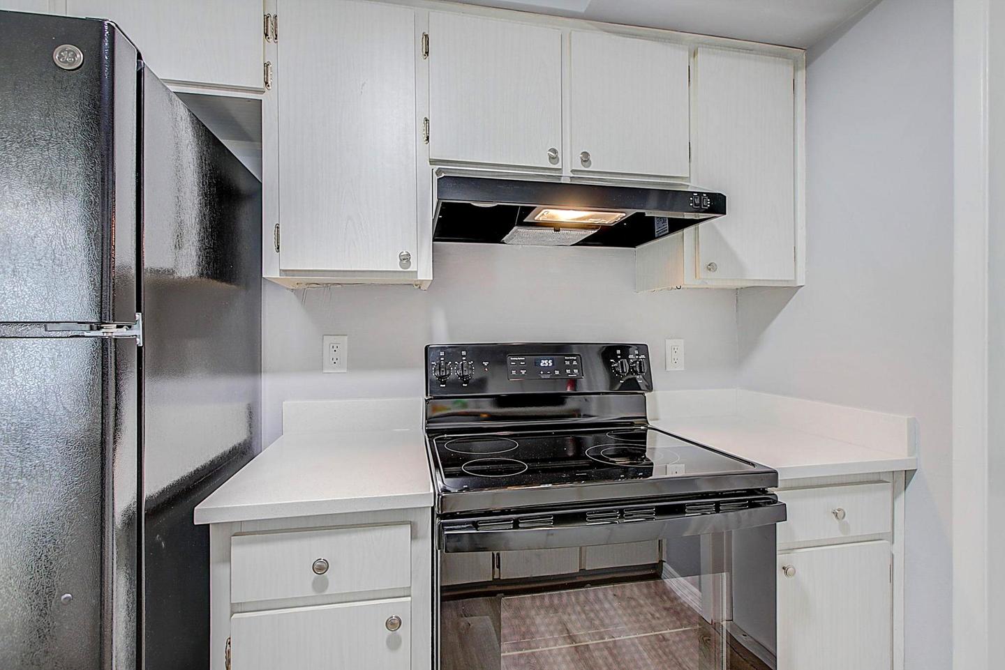 Common spaces including the kitchen