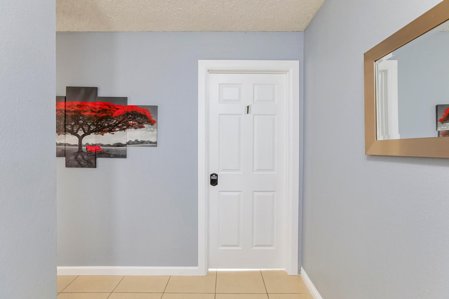 Common spaces including the kitchen