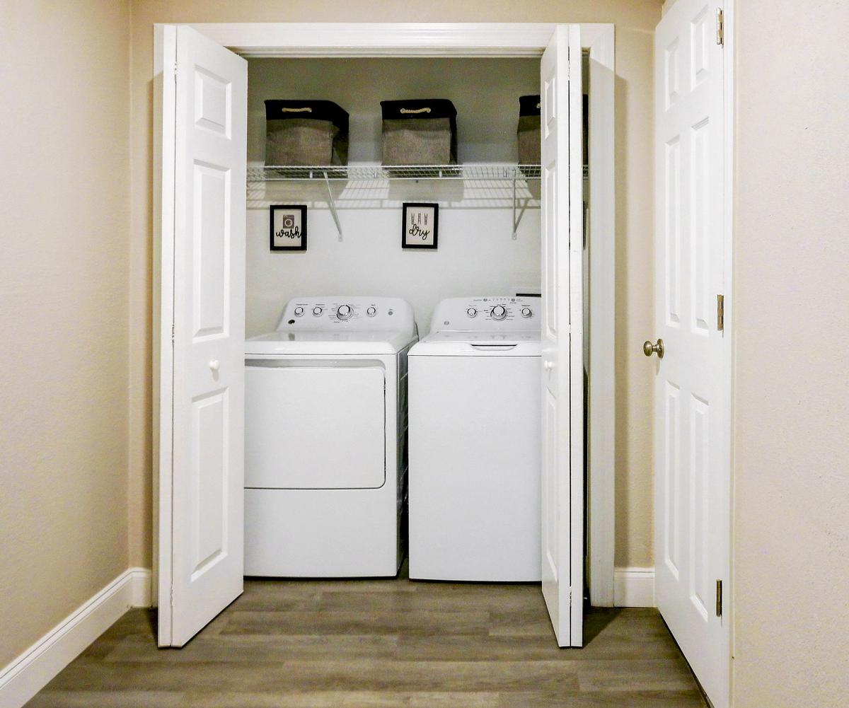 Common spaces including the kitchen