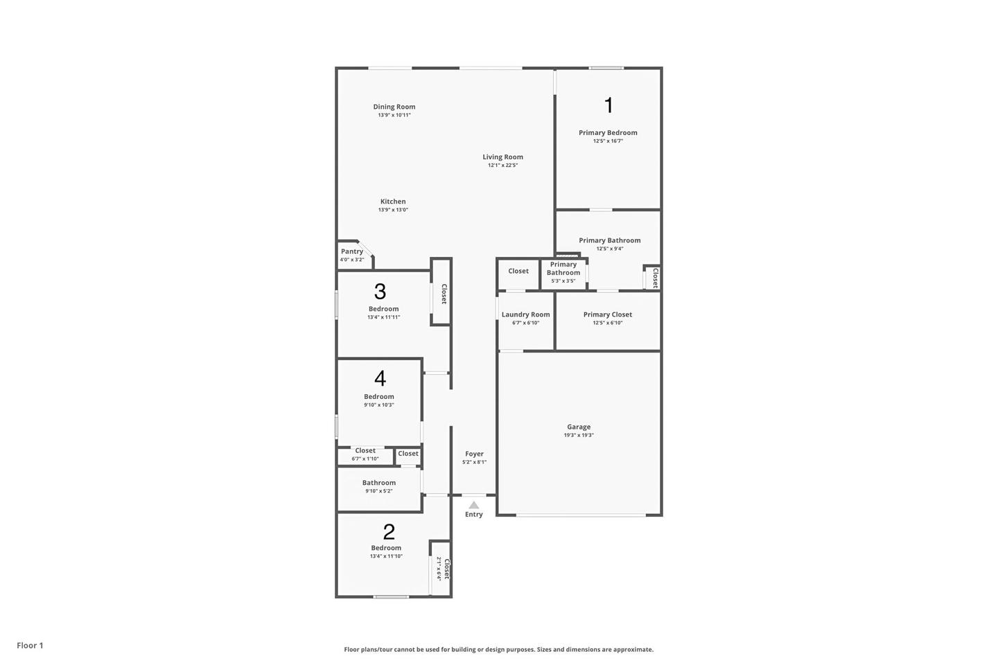 Common spaces including the kitchen