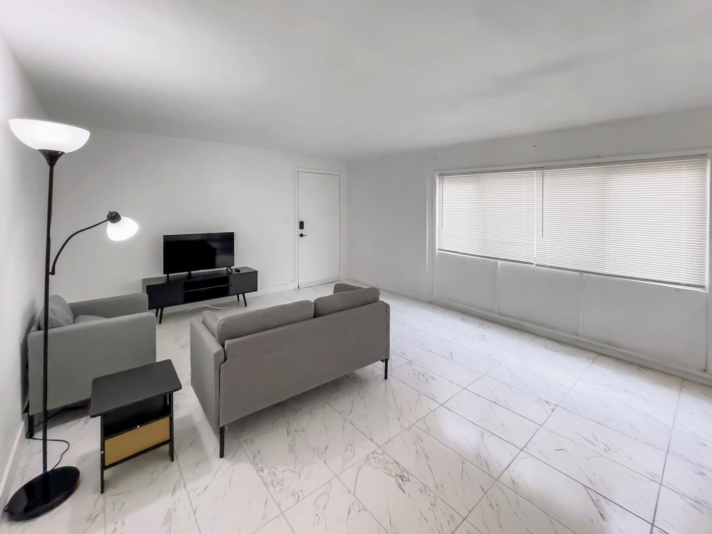 Common spaces including the kitchen