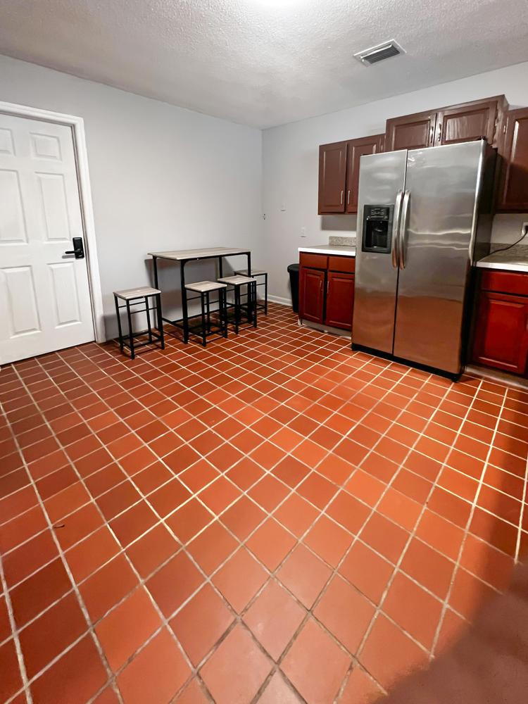 Common spaces including the kitchen