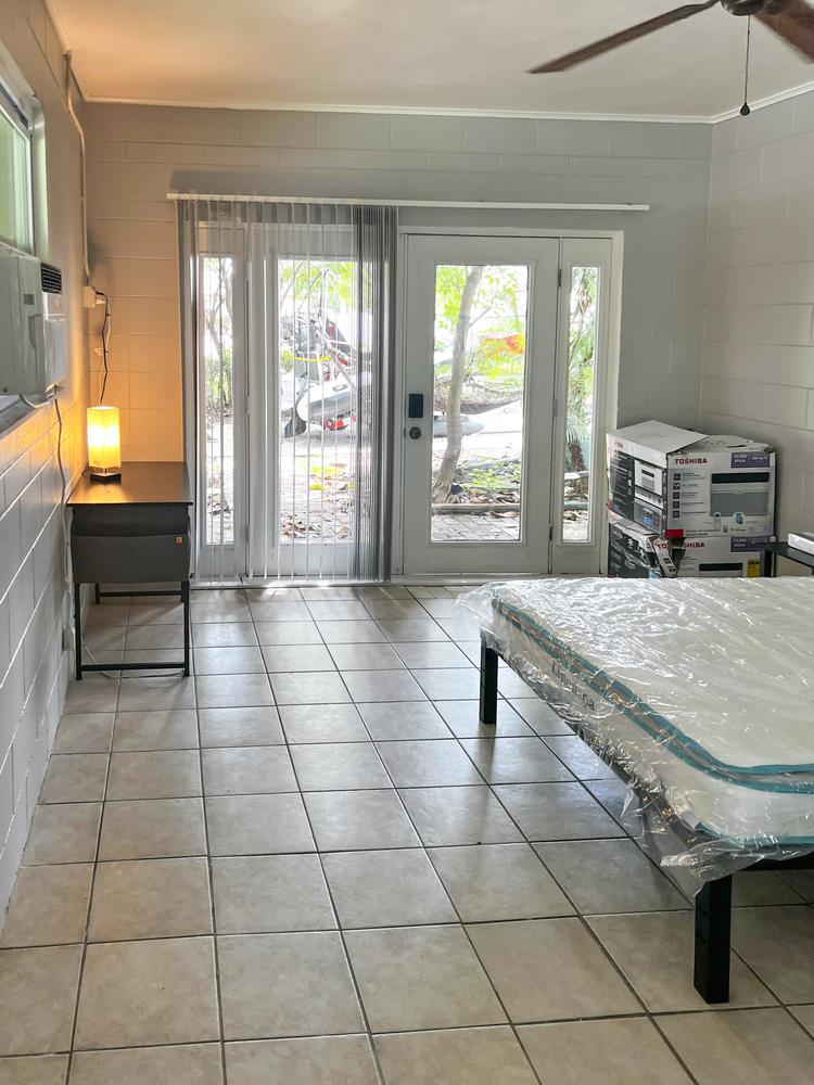 Common spaces including the kitchen