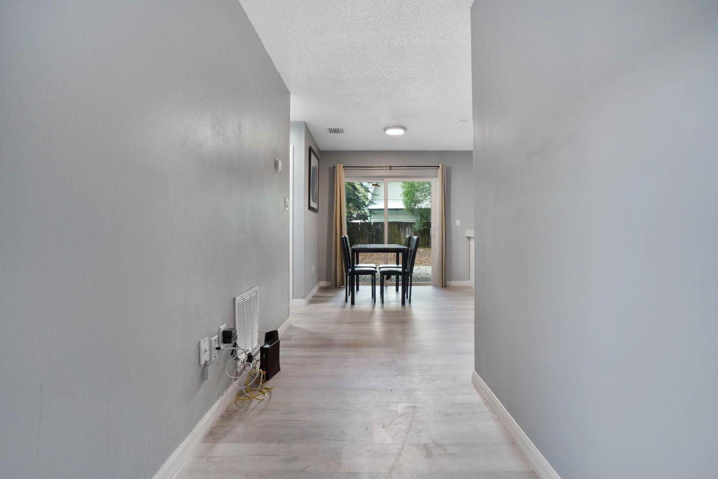 Common spaces including the kitchen