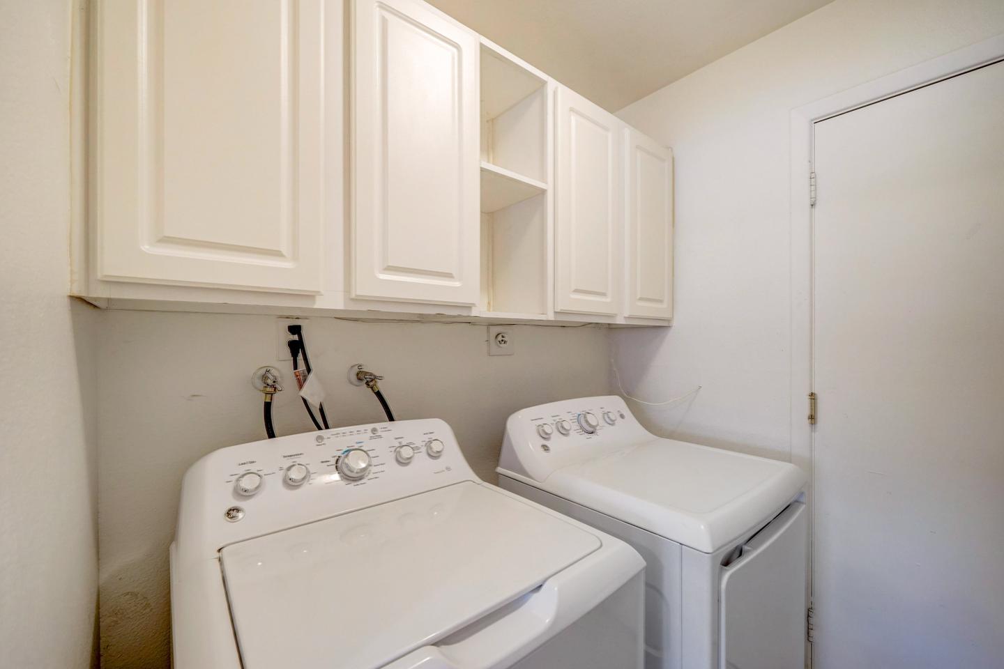 Common spaces including the kitchen