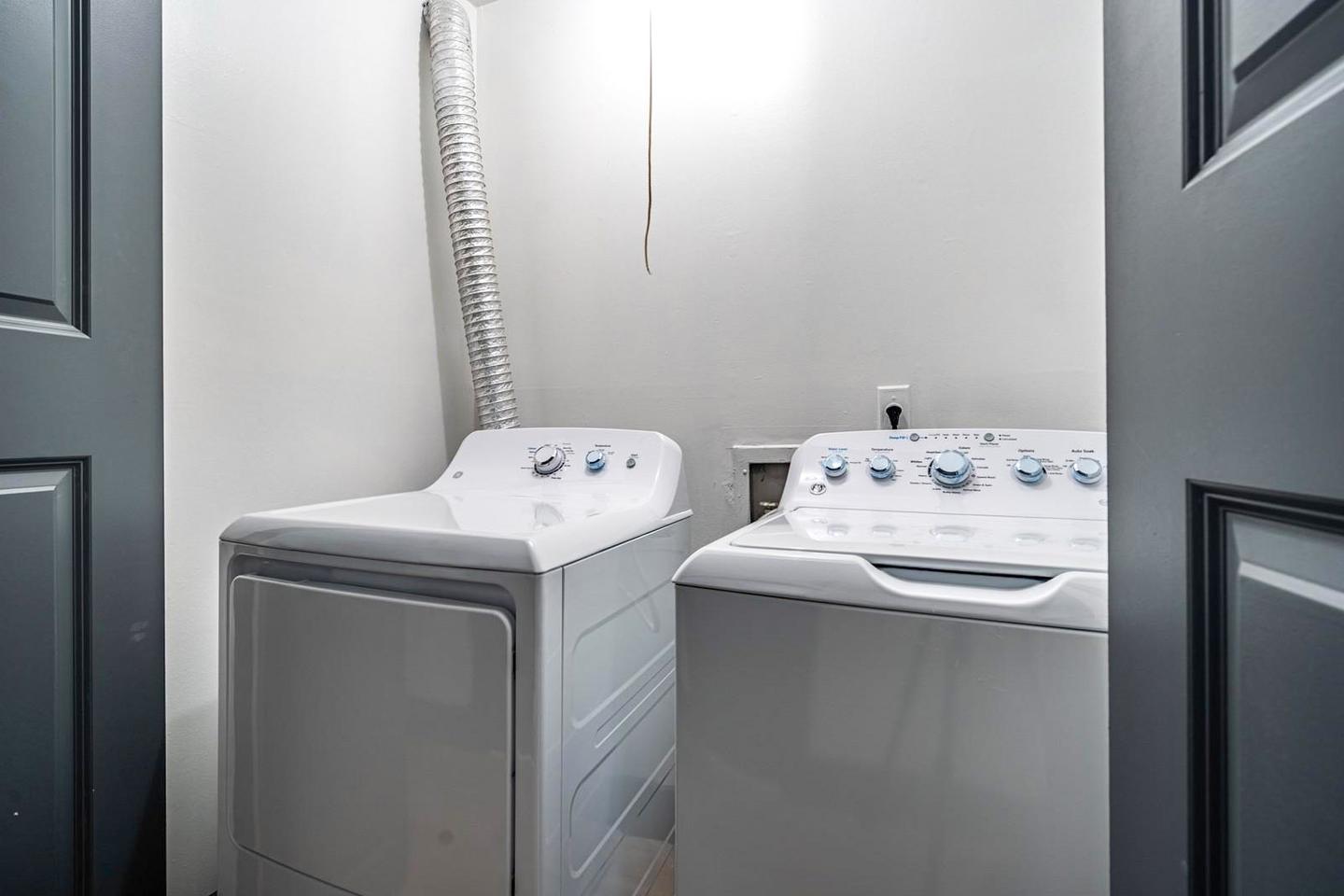 Common spaces including the kitchen